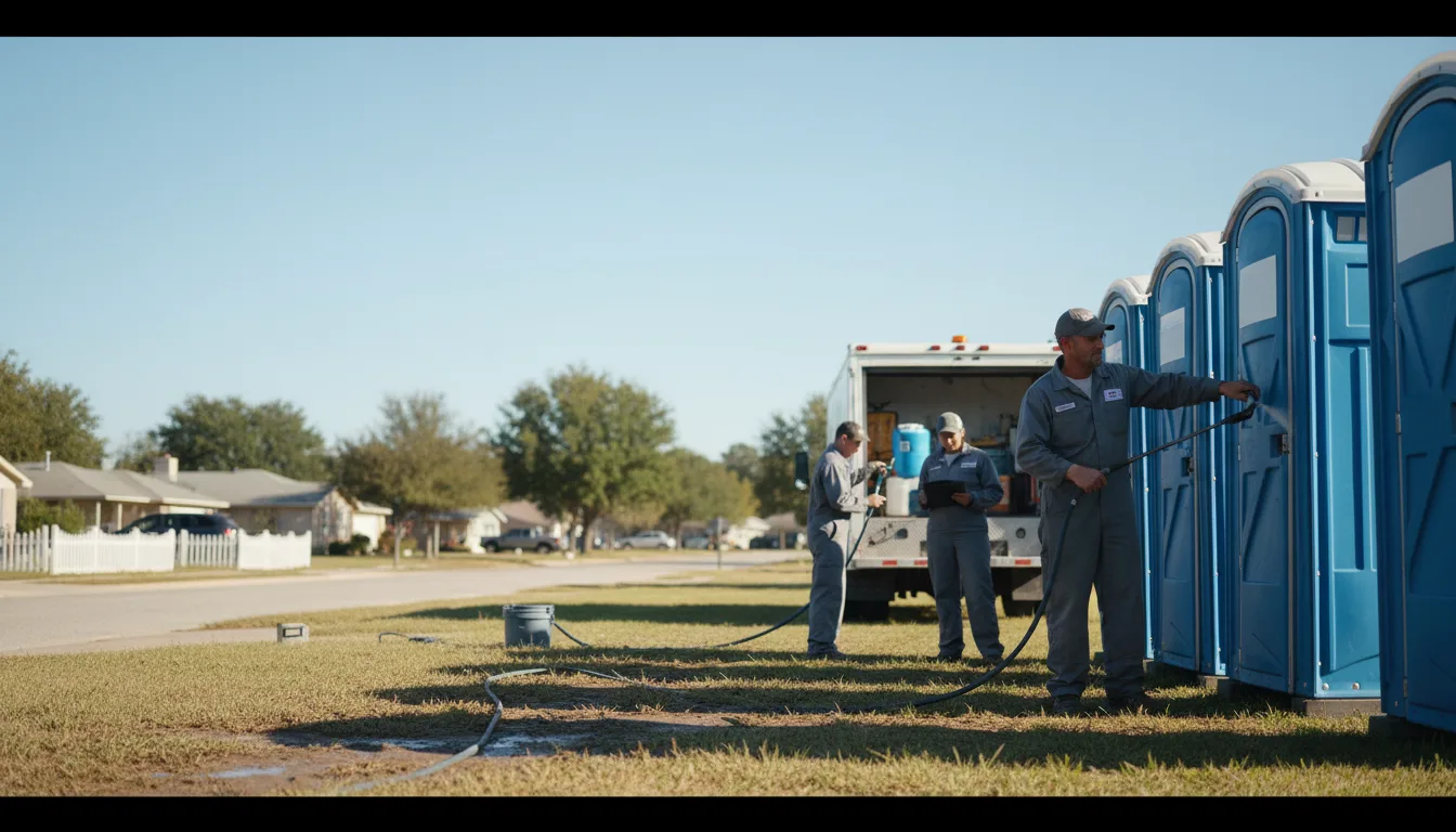 Long-Term Portable Toilet Rental in Cortland, NE near me